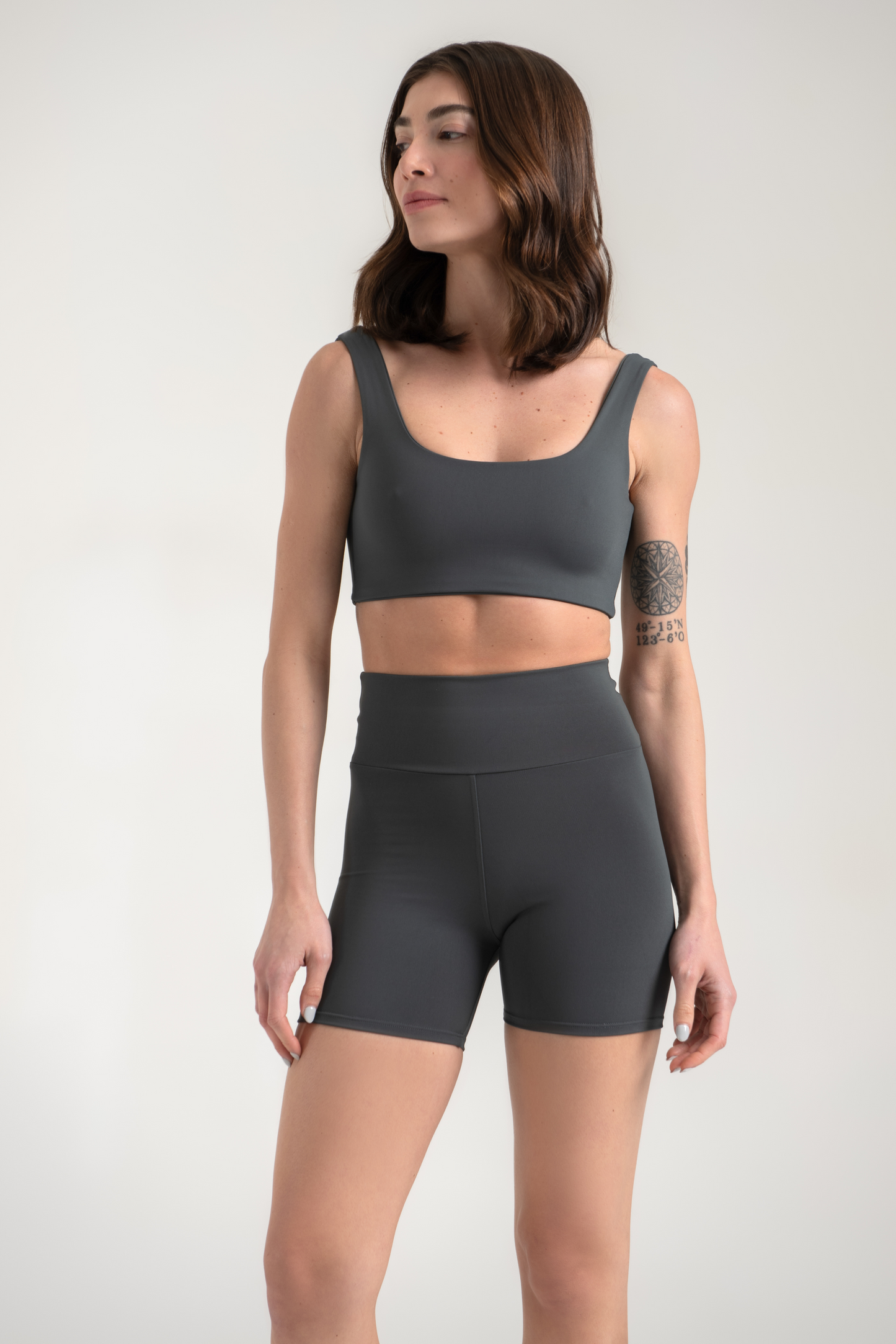 Top Canoa Cinza Iron
