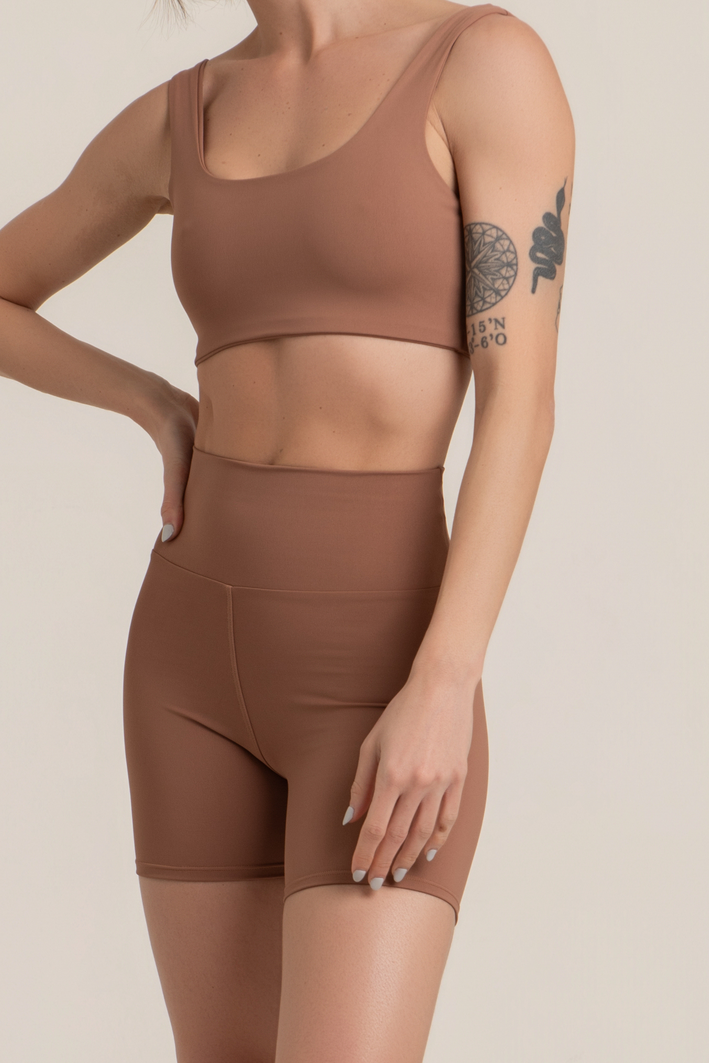 Short Curve Cacau *opaco