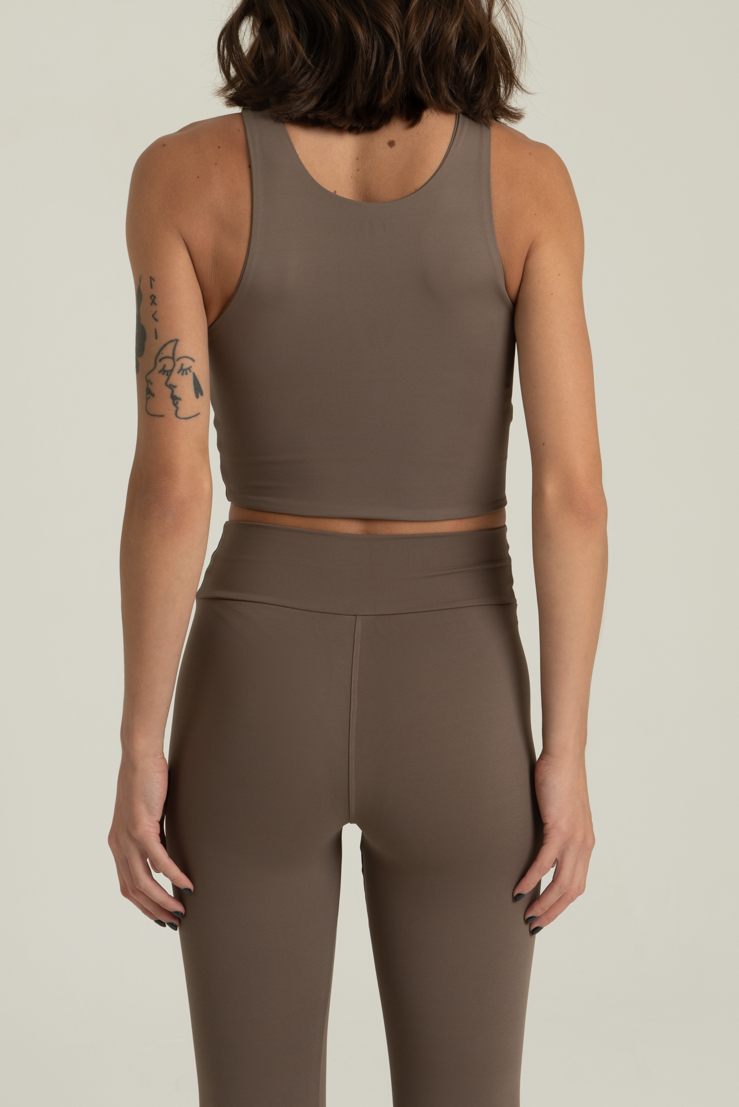Legging Castanho