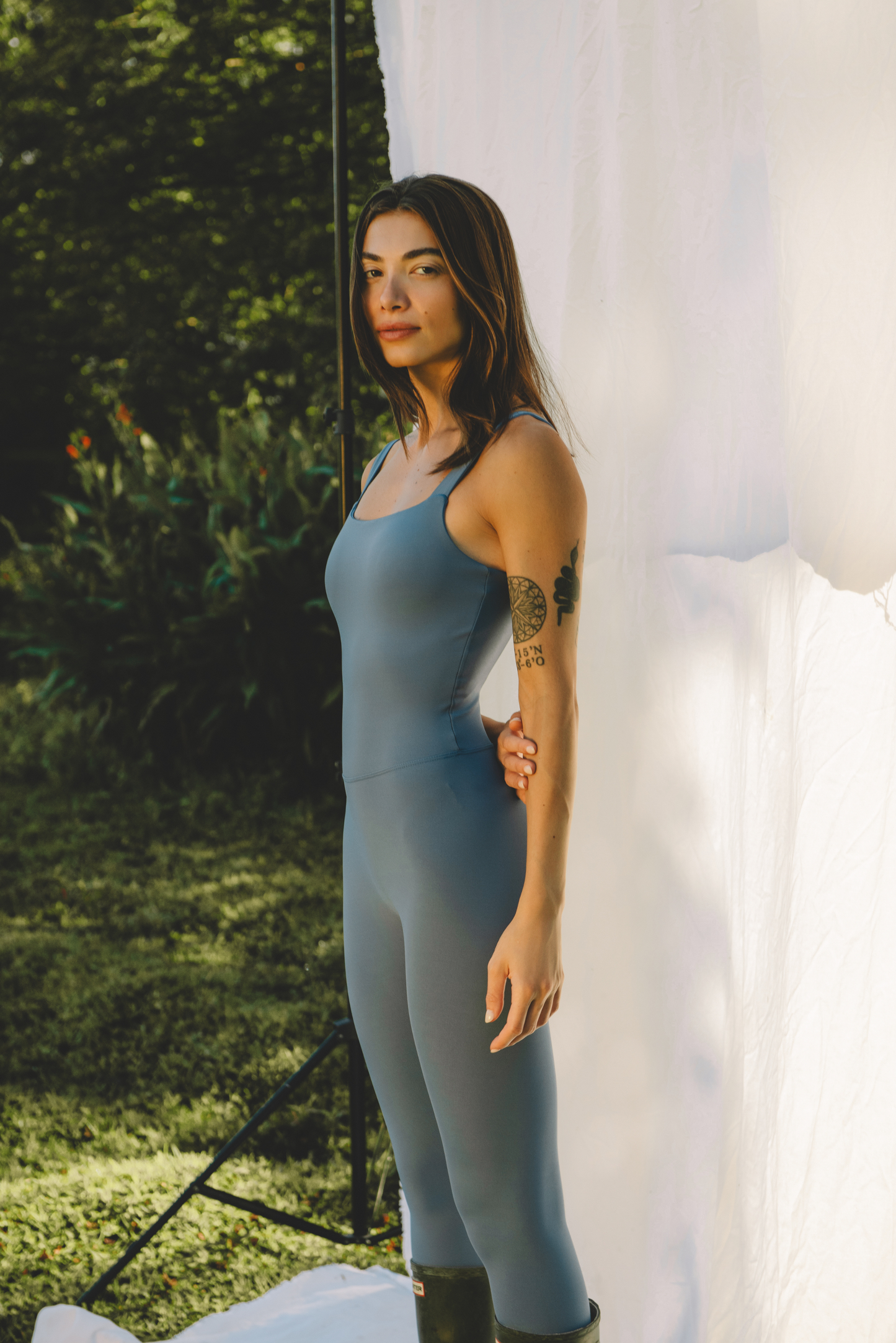 Macacão Haru Azul Céu *opaco