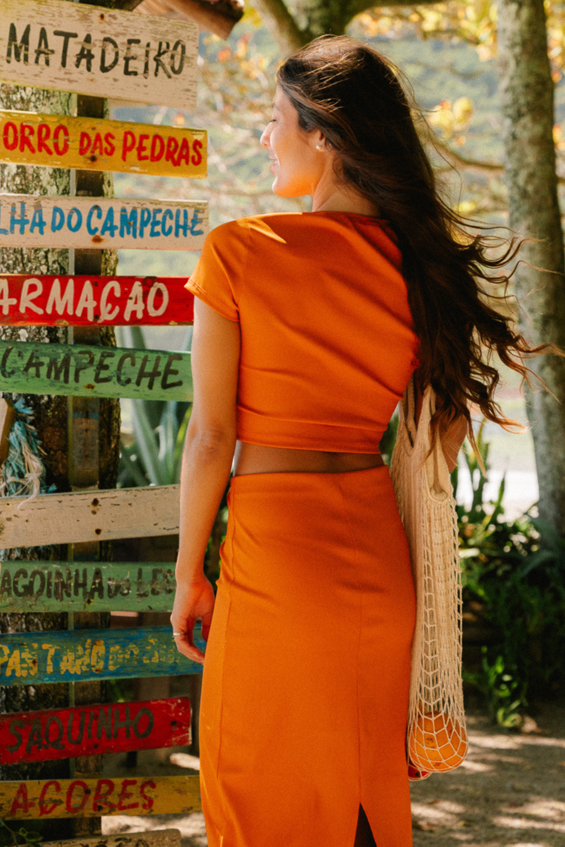 Blusa Manu na cor Ocre (foto 3)