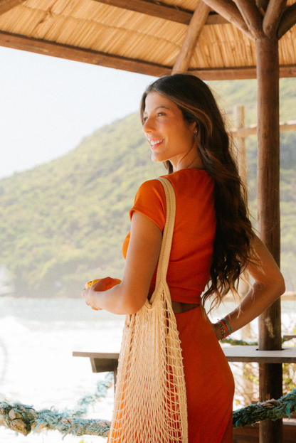 Blusa Manu na cor Ocre (foto 4)