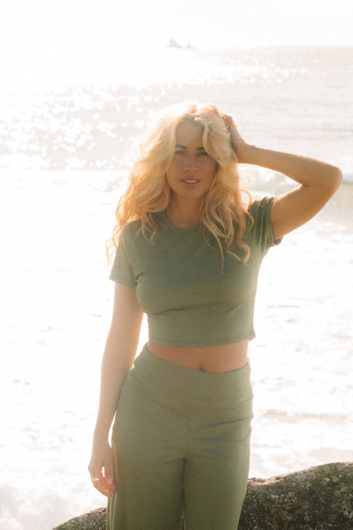 Blusa Manu na cor Verde