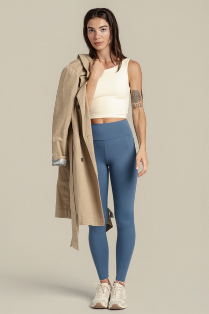 Legging Opaca na cor Azul Céu (foto 2)