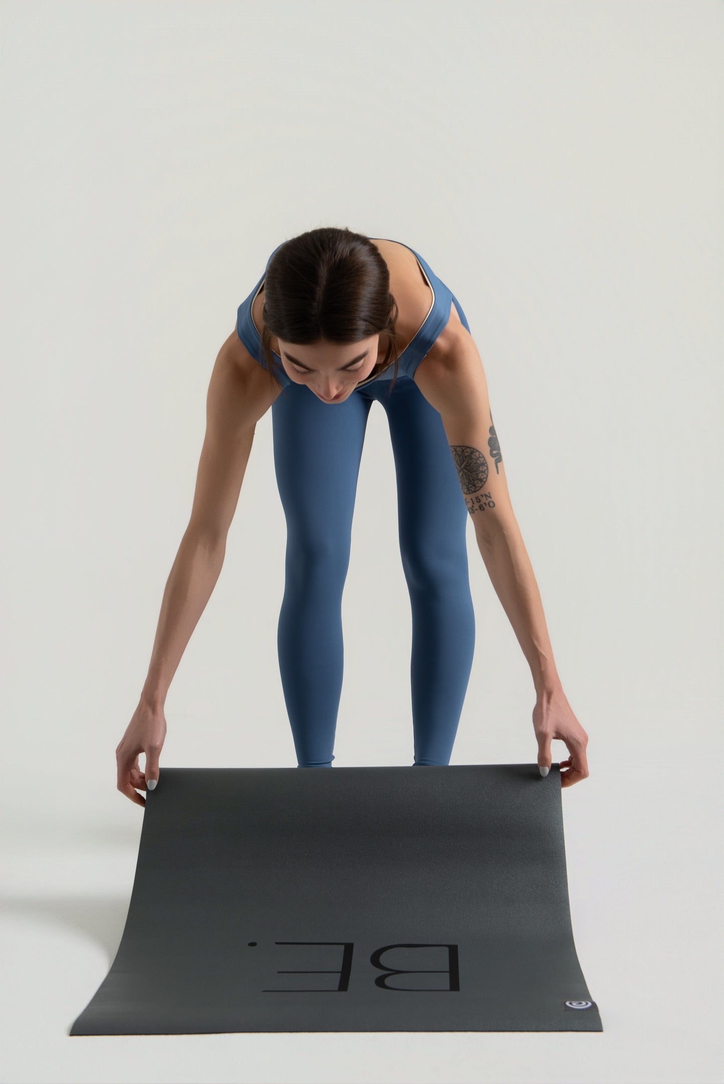 Legging Opaca na cor Azul Céu (foto 8)
