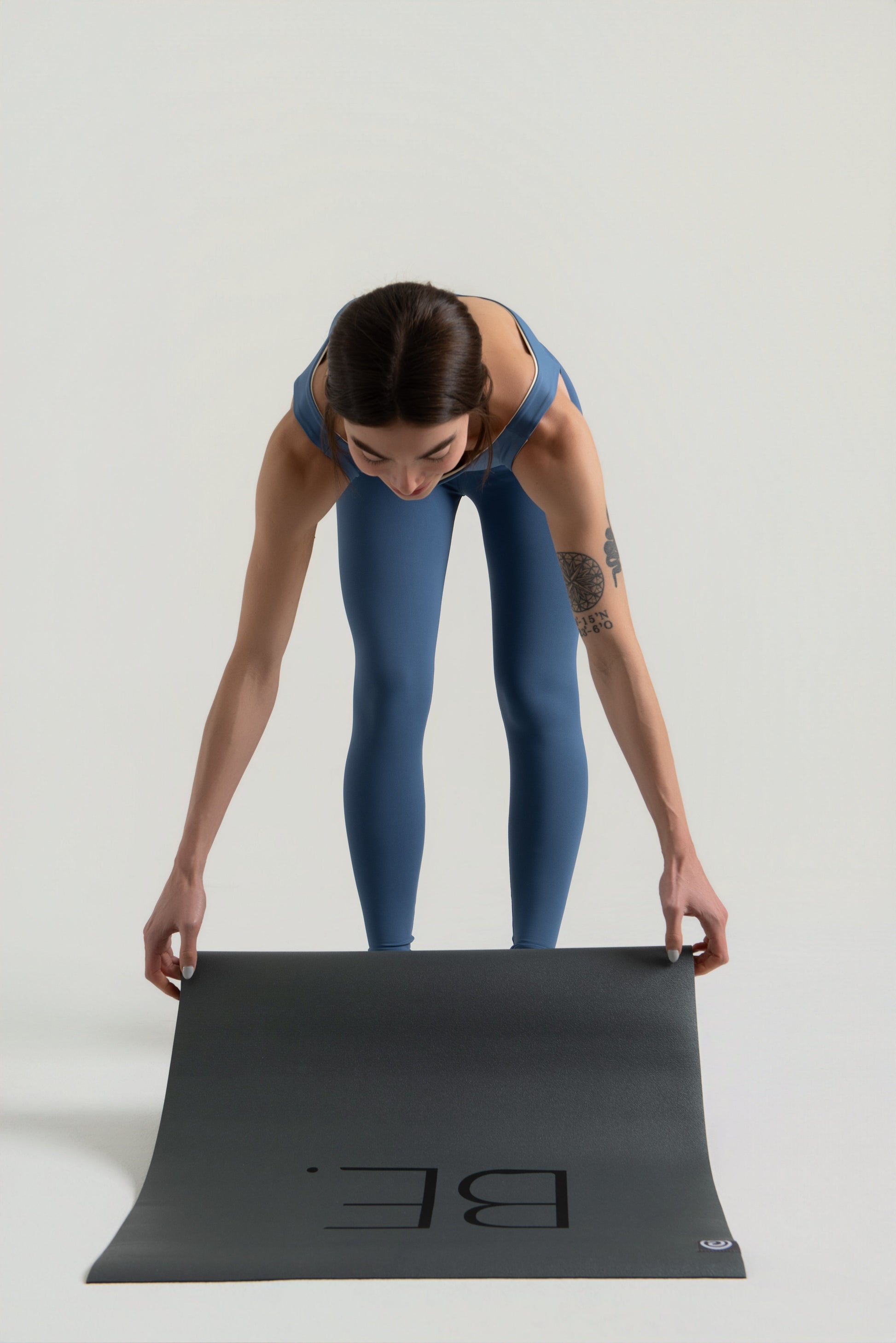 Legging Opaca na cor Azul Céu (foto 8)