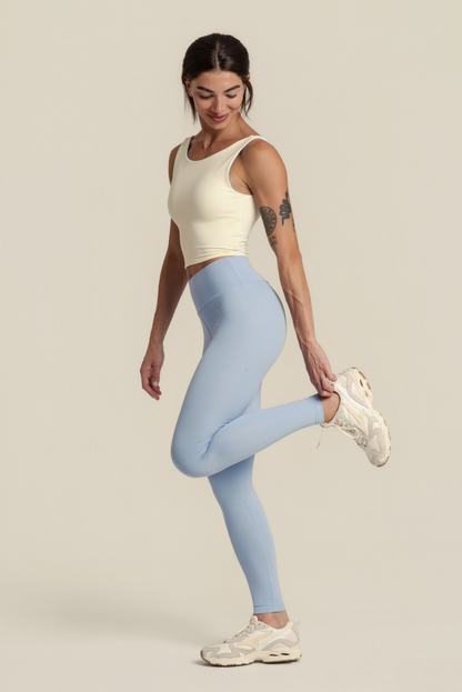Legging Opaca na cor Bluestone