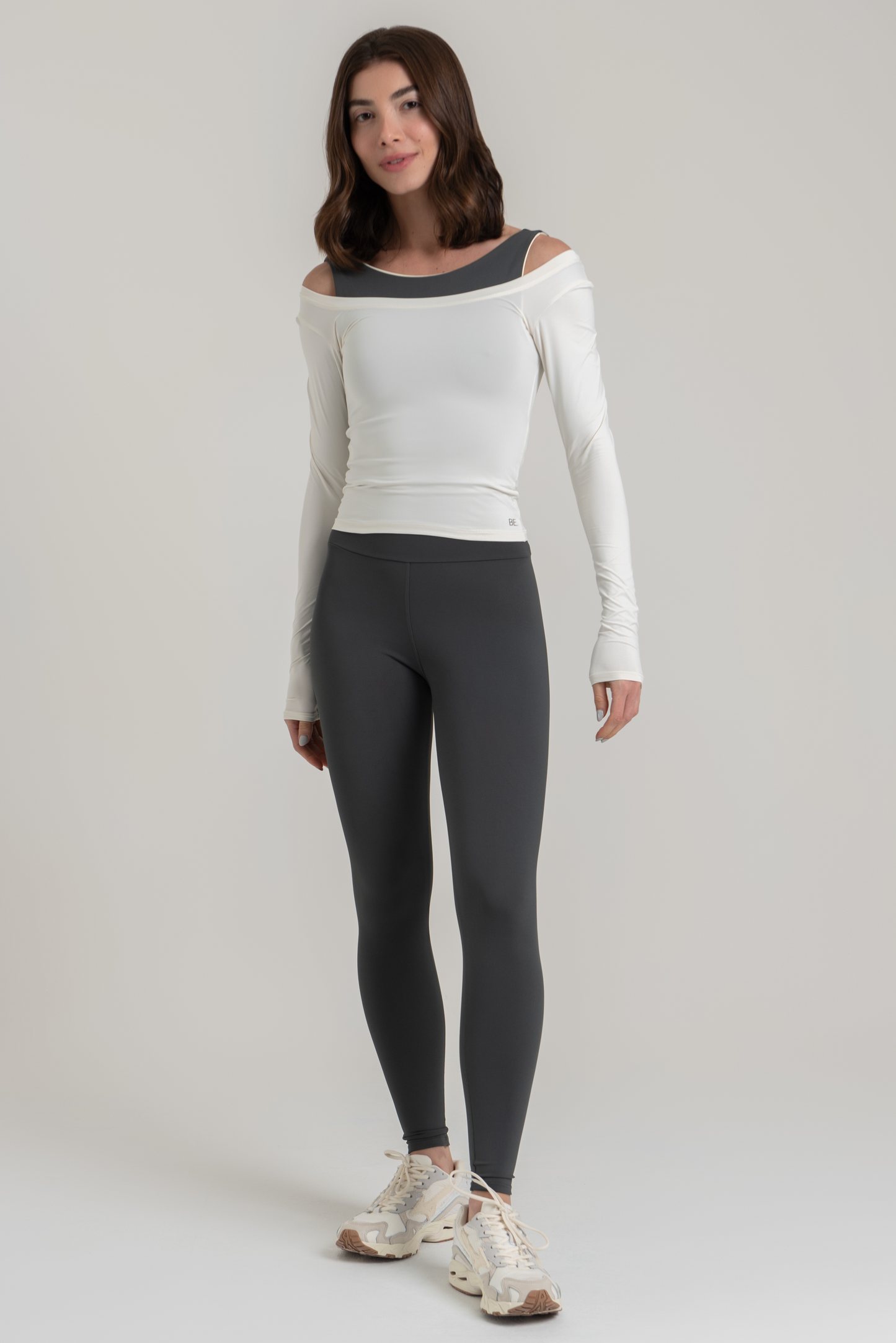 Legging Opaca na cor Cinza Iron (foto 7)