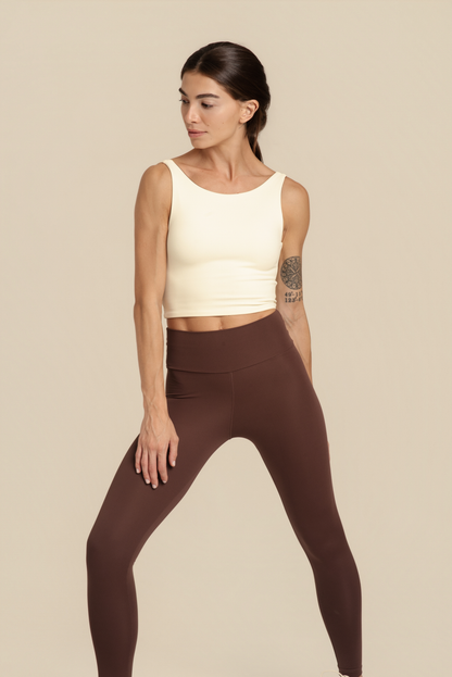Legging Opaca na cor Espresso (foto 5)